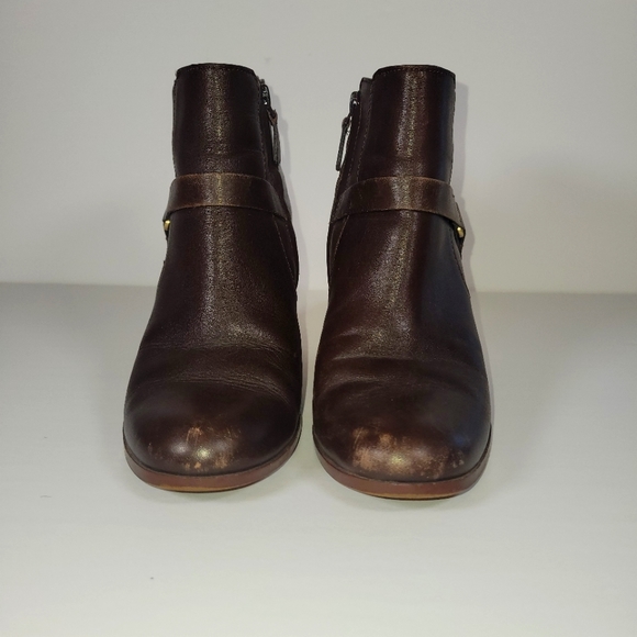 Cole Haan Grandios Women's Brown Leather Boots 6.5 - Picture 2 of 7